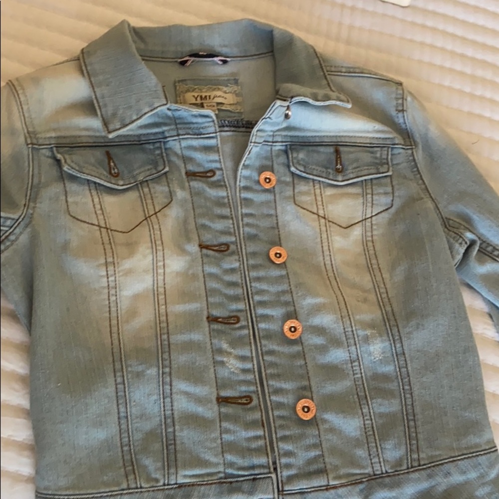 Light blue denim jacket YMI
